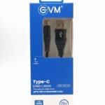 EVM Type-C 25W Fast Charging Data Cable (1M) – Black