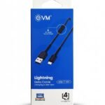 EVM Lightning Fast Charging Data Cable (1M) – Black